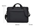 Business Laptop Tote Bag met Schouderband en Ritssluiting –, Computers en Software, Laptoptassen, Verzenden, Nieuw