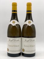2 x 75cl Saint-Veran, Drouhin 2014 (Bourgogne, wit) (wit), Ophalen of Verzenden, Nieuw, Frankrijk, Witte wijn
