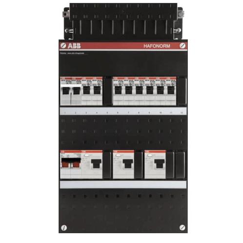 ABB busboard groepenkast 1 fase 8 groepen + fornuisgroep 220, Doe-het-zelf en Verbouw, Elektra en Kabels, Ophalen of Verzenden