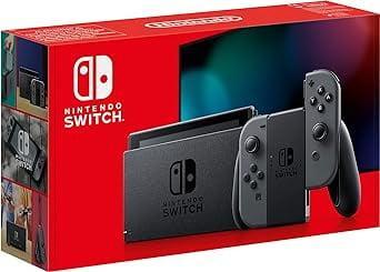 Nintendo Switch Console Set Grijs V2 in Doos (Nette Staat..., Spelcomputers en Games, Spelcomputers | Nintendo Switch, Zo goed als nieuw