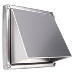 Buitenrooster | Starx | Ø 125 mm (Kap, Gaas, RVS, Zilver), Doe-het-zelf en Verbouw, Ventilatie en Afzuiging, Verzenden, Nieuw