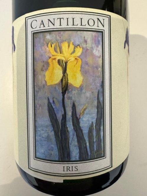 Cantillon - Iris 2024 Zeldzaam Etiket - 75cl - 2 flessen, Verzamelen, Wijnen