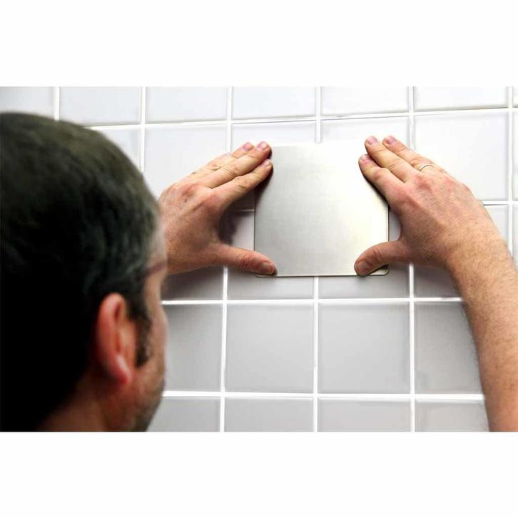 Zelfklevende RVS platen (Wandbeugels zonder boren), Diversen, Braces, Nieuw, Ophalen of Verzenden