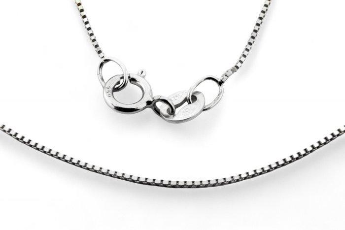 Zonder Minimumprijs - Halsketting - 18 karaat Witgoud, Sieraden, Tassen en Uiterlijk, Kettingen