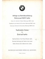 1956 BMW ISETTA INSTRUCTIEBOEKJE, Auto diversen, Handleidingen en Instructieboekjes