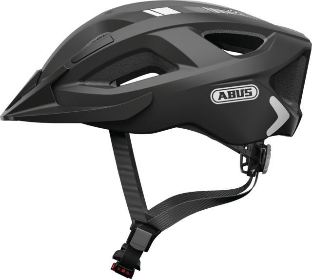ABUS Aduro 2.0 Fietshelm - Zwart, Fietsen en Brommers, Fietsaccessoires | Fietshelmen, L, Verzenden