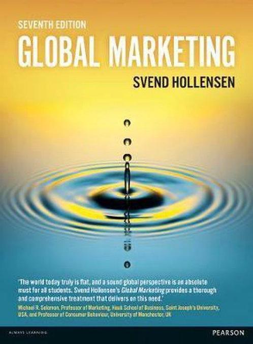 Global Marketing 9781292100111 Hollensen Svend, Boeken, Taal | Engels, Gelezen, Verzenden