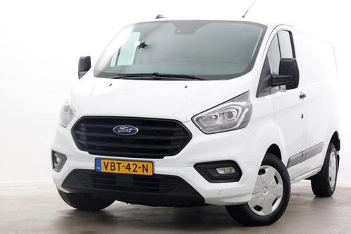 Ford Transit Custom 2.0 TDCI 130pk Automaat L1H1 Trend Achte, Auto's, Bestelauto's, Dealer onderhouden, Lease, Automaat, Wit, Financial lease