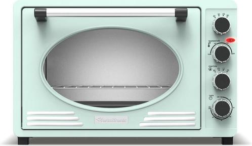 TurboTronic EV45R Retro Elektrische Oven - 45L - Turquoise, Witgoed en Apparatuur, Ovens, Zo goed als nieuw, Ophalen of Verzenden