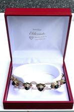 Armband - 14 karaat Geel goud Granaat, Sieraden, Tassen en Uiterlijk, Armbanden, Nieuw
