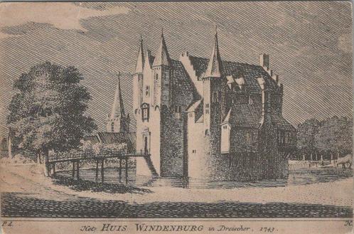 DREISCHOR - Het Huis Windenburg in Dreischor 1743, Verzamelen, Ansichtkaarten | Nederland, Verzenden