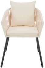 2dekans | Touwstoelen - Set van 2 - Incl. Zit- en Rugkussens, Tuin en Terras, Tuinsets en Loungesets, Ophalen of Verzenden, Zo goed als nieuw