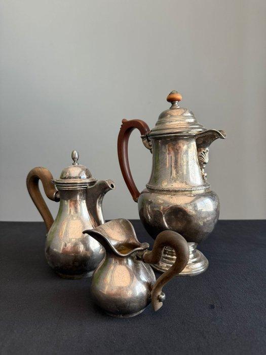 Koffieservies - Zilver - Zilveren thee en koffie, Antiek en Kunst, Antiek | Goud en Zilver