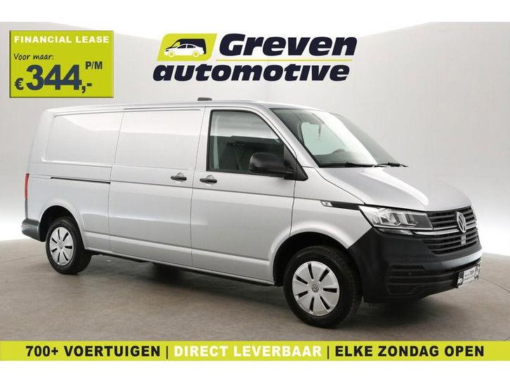 Volkswagen Transporter T6.1 2.0 TDI L2H1 | Airco | 3 Zits, Auto's, Bestelauto's, Handgeschakeld, Diesel, Zilver of Grijs, Volkswagen