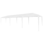 vidaXL Partytent 3x9 m PE wit, Verzenden, Nieuw, Partytent
