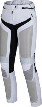 IXS Trigonis-Air Dames Light Grijs Zwart Textiele Motorbroek, Motoren, Nieuw met kaartje, Verzenden, Broek | textiel, IXS