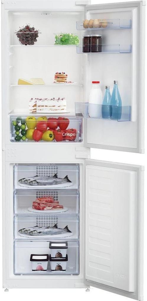 Beko BCFD450 Inbouw Koel-Vriescombi 177,5 cm 254 liter, Witgoed en Apparatuur, Koelkasten en IJskasten, 200 liter of meer, Nieuw