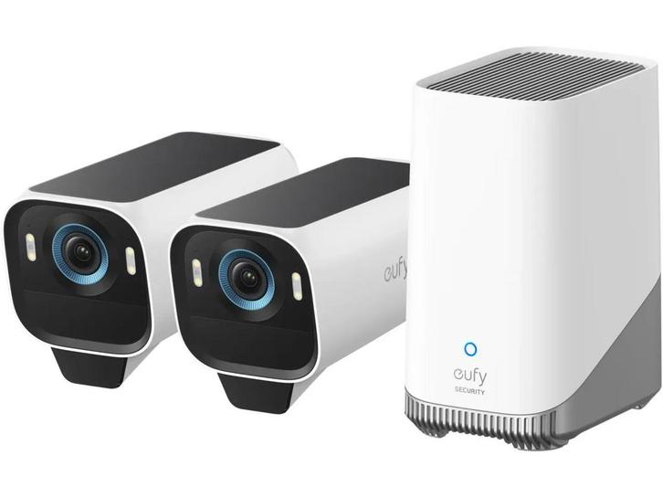 eufy EufyCam S3 Pro - Bewakingscamera 4K met Radar- en, Huis en Inrichting, Woonaccessoires | Overige, Nieuw, Verzenden