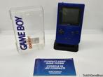 Gameboy Pocket - Console - Blue / Indigo + Crystal Case, Verzenden, Gebruikt