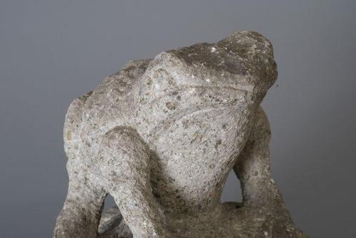 Granieten kikker tuinornament - Graniet - Japan - Shwa, Antiek en Kunst, Antiek | Overige Antiek