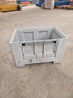 Kunststof palletbox 1200x800x760mm met 1 luik, grijs,, Gebruikt, 100 cm of meer, 60 cm of meer, Overige typen