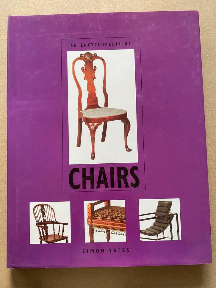 Meubel-Design - Encyclopedie - Stoelen - Engels, Antiek en Kunst, Antiek | Meubels | Stoelen en Banken, Ophalen of Verzenden