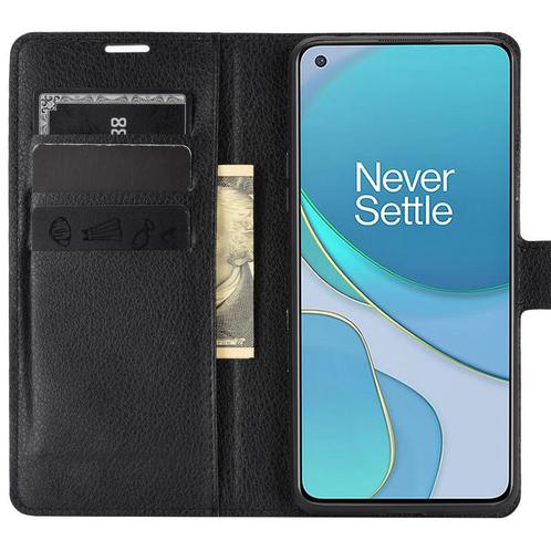 ProGuard OnePlus 8T Wallet Flip Case Zwart, Telecommunicatie, Mobiele telefoons | Hoesjes en Frontjes | Overige merken, Nieuw