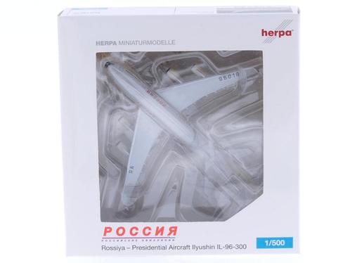 Schaal 1:500 Herpa 505024 Rossiya - Presidential Aircraft..., Hobby en Vrije tijd, Modelbouw | Vliegtuigen en Helikopters, Zo goed als nieuw