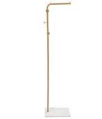 Slanke Staande Kapstok met Leistenen Voet en 3 Haken, Huis en Inrichting, Woonaccessoires | Kapstokken, Verzenden, Nieuw