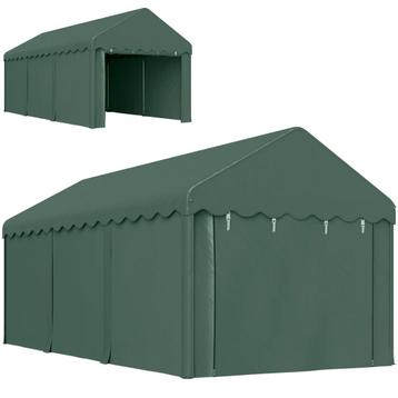 TRUUSK Carport 3x6 M Tentgarage Met Roldeuren, Dak, Afneemba beschikbaar voor biedingen