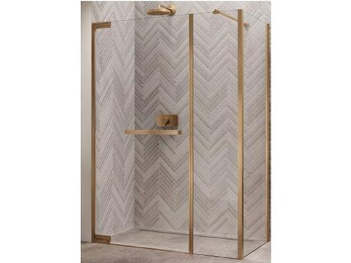 Veiling - Novellini draaideur vaste wand 97/100cm zwart held, Doe-het-zelf en Verbouw, Sanitair