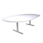 T-poot vergadertafel, ovaal model, 240x120cm, Overige plaatsen, Ophalen of Verzenden, Nieuw in verpakking, Bureau