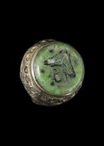 Islamitische Ottomaanse/Bedoeïnenstijl zilveren metaal Ring, Antiek en Kunst