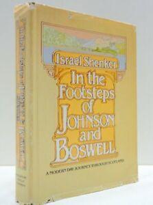 In the Footsteps of Johnson and Boswell By Shenker Israel, Boeken, Hobby en Vrije tijd, Zo goed als nieuw, Verzenden