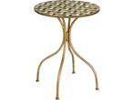 Mica Decorations Alanza Bistrotafel - H76 x Ø61 cm - Metaal, Huis en Inrichting, Verzenden, Nieuw