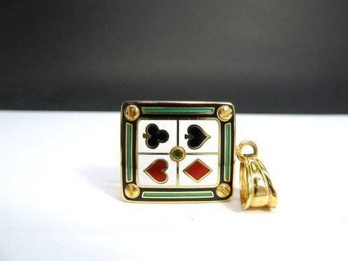 Zonder Minimumprijs - Hanger - 18 karaat Geel goud - En, Sieraden, Tassen en Uiterlijk, Antieke sieraden