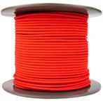 Elastisch koord 4mm rood op rol - 100 meter, Nieuw, Ophalen of Verzenden