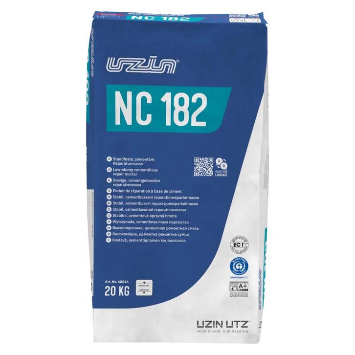 Uzin NC 182 Cementgebonden 20kg | Reparatiemortel |, Doe-het-zelf en Verbouw, Verwarming en Radiatoren, Nieuw, Verzenden