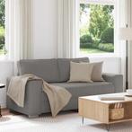 vidaXL Loveseat Sofa Lichtgrijs 140 cm Corduroy Stof, Huis en Inrichting, Banken | Bankstellen, Verzenden, Nieuw, Stof