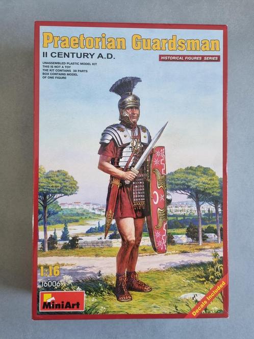 MiniArt 16006 Praetorian Guardsman 1:16, Hobby en Vrije tijd, Modelbouw | Figuren en Diorama's, Verzenden