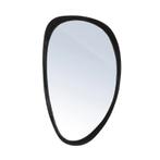 *WOONWINKEL* By-Boo Plecto Organische Spiegel Zwart Hout, Huis en Inrichting, Woonaccessoires | Spiegels, Verzenden, Nieuw