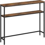 Consoletafels - Vintage Living - 2 planken - Vintage bruin, Ophalen of Verzenden, Nieuw, Modern