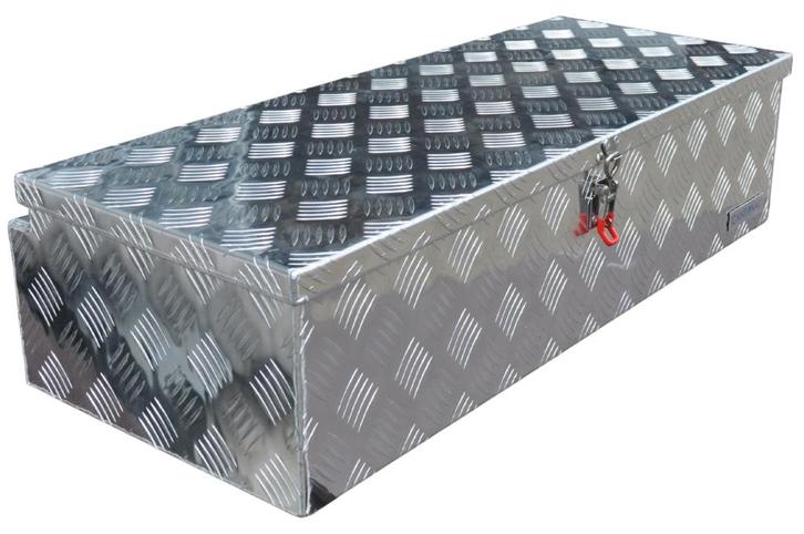 Aluminium traanplaat disselkist 900x380x230 mm, Auto diversen, Aanhangwagen-onderdelen, Ophalen of Verzenden