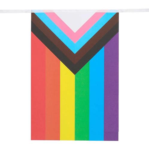 Slinger Regenboog Pride 6m, Hobby en Vrije tijd, Feestartikelen, Nieuw, Verzenden