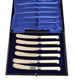 Taartmes (6) - Walvis ivoor, Antiek en Kunst