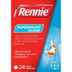 Rennie Pepermunt 24 tabletten, Nieuw, Verzenden