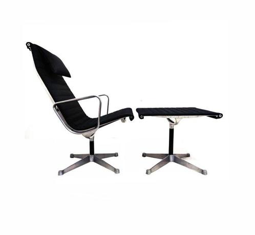 Herman Miller - Charles & Ray Eames - Loungestoel met, Antiek en Kunst, Kunst | Designobjecten