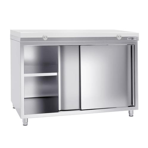 GGM Gastro | RVS werkkast PREMIUM - 1400x700mm - |, Zakelijke goederen, Horeca | Meubilair en Inrichting, Meubilair, Verzenden