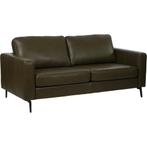 Leren bank Match - 2,5 zits, Huis en Inrichting, Banken | Bankstellen, 150 tot 200 cm, Nieuw, Ophalen of Verzenden, Modern