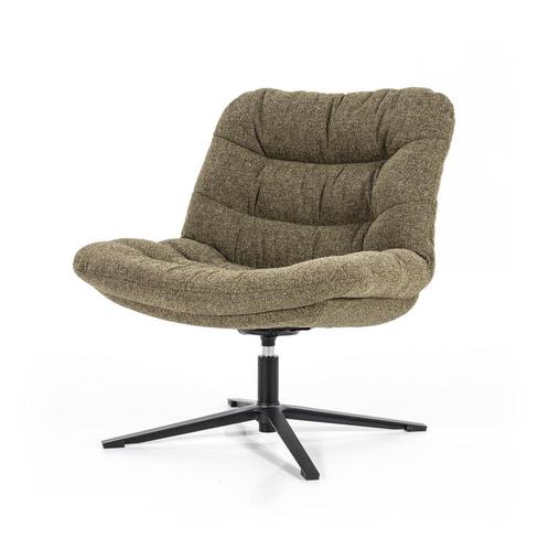 Fauteuil Danica | Groen Eleonora, Huis en Inrichting, Fauteuils, Nieuw, Ophalen of Verzenden